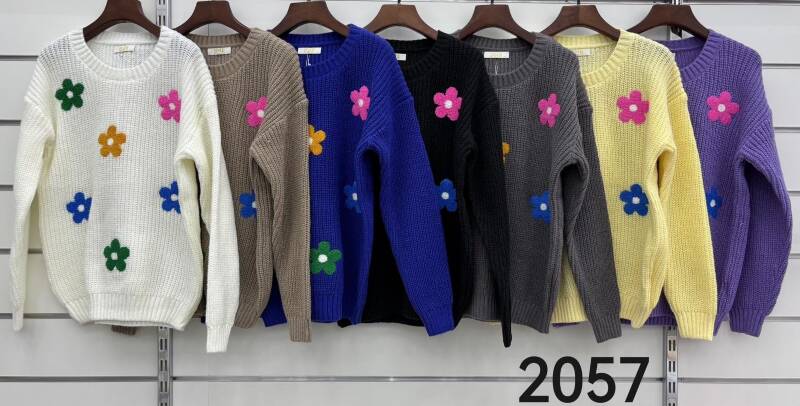 Swetry damskie Roz Standard, Mix Kolor .Paczka 10 szt